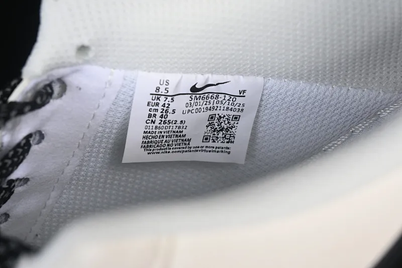 All categories Nk Air Force 1 Air Force series Nk Air Force 1 Low Air Force low-top Nike Air Force 1'07 Low Nike embossed beige black tree pattern Air Force 1 low-top casual sneakers SM6668-120